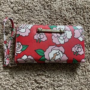 Red Floral Betsey Johnson wallet